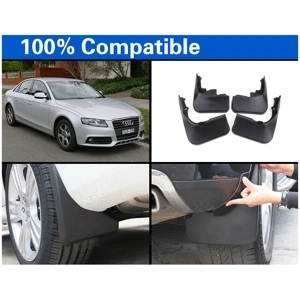 Audi A4 B8 Yrs 08-15 Moulded Mudflaps