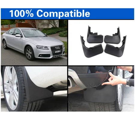 Audi A4 B8 Yrs 08-15 Moulded Mudflaps