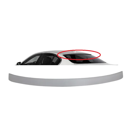BMW 5 Series F10 Saloon Yrs 11-On REAR WINDOW ROOF SPOILER PLASTIC