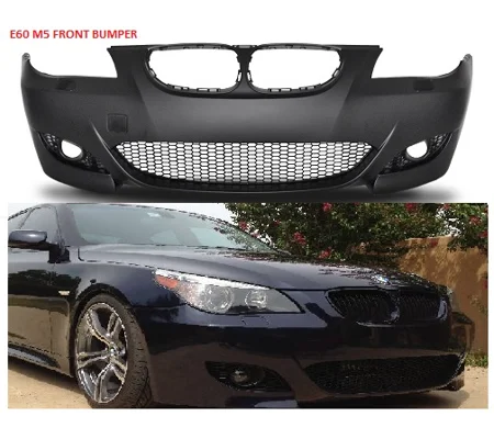 BMW E60 5 Series Yrs 03-08 M5 Front Bumper Style Plastic