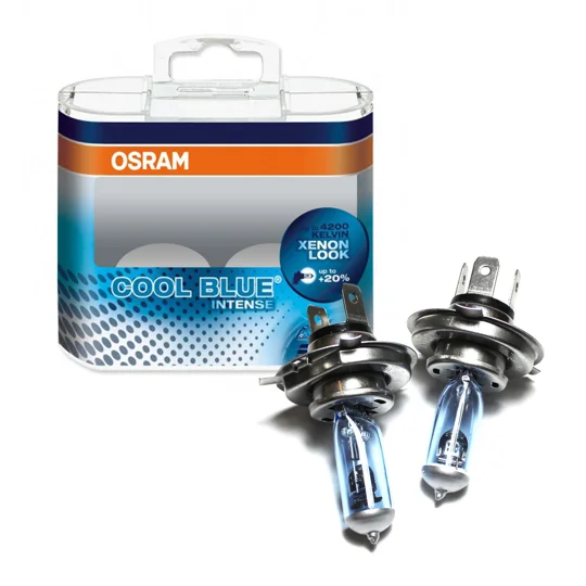 Osram Cool Blue Intense H4 472 60/55w 12v Bulbs Duo Pack