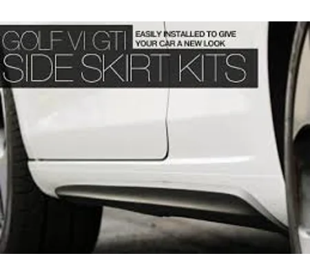 VW Golf MK6 VI 09-12 GTI Sideskirts Trims 3DR & 5DR PLASTIC