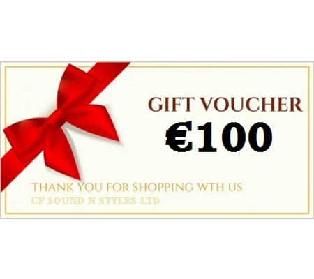 €100 Gift Voucher Valid Online In Store or PH Order
