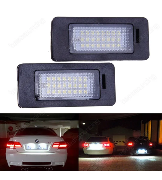 BMW 3 5 Series LED License Number Plate Light Error Free E39 E60 E61 E90 E92