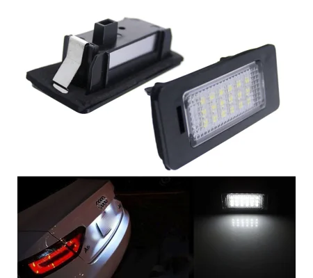 LED License Number Plate Light Error Free AUDI A1 A3 A4 A5 A6 A7