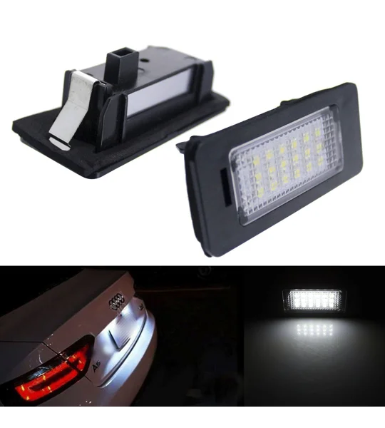 LED License Number Plate Light Error Free AUDI A1 A3 A4 A5 A6 A7