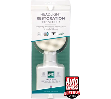 Headlight Restoration Complete Kit