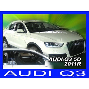 Audi Q3 Yrs 11- on Brand New 4 Piece Heko Wind Deflectors 10241