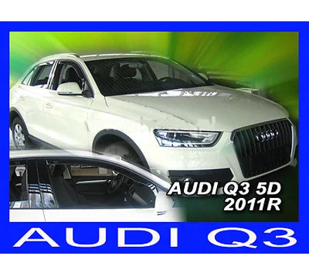 Audi Q3 Yrs 11-18 Brand New 4 Piece Heko Wind Deflectors 10241