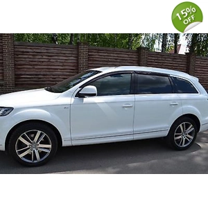 Audi Q7 I Yrs 06-15 Brand New 4 Piece Heko Wind Deflectors 10225