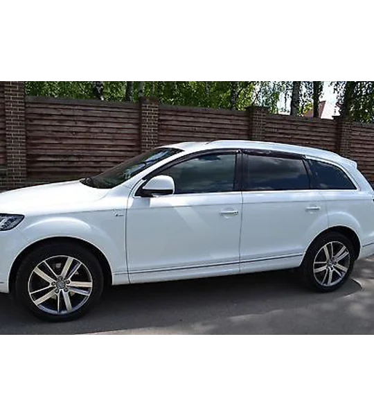 Audi Q7 I Yrs 06-15 Brand New 4 Piece Heko Wind Deflectors 10225