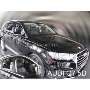 Audi Q7 II Yrs 16- Onwards Brand New 4 Piece Heko Wind Deflectors