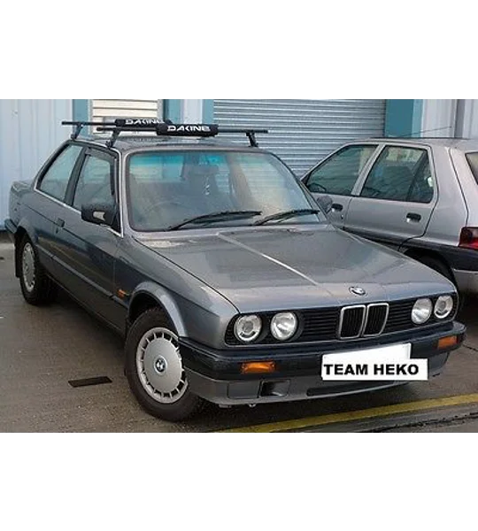 BMW E30 3 Series 2 Drs Coupe , New 2 Piece Heko Wind Deflectors