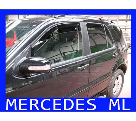 Mercedes ML 4x4 Yrs 97-05 Brand New Heko 4 Piece Wind Deflectors 23227