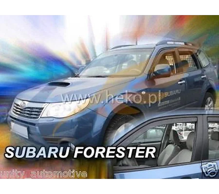 Subaru Forester Yrs 13- on Brand New Heko 4 Piece Wind Deflectors