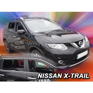 Nissan X-Trail III Yrs 14- on Brand New Heko 4 Piece Wind Deflectors
