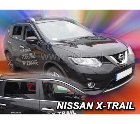 Nissan X-Trail III Yrs 14- on Brand New Heko 4 Piece Wind Deflectors