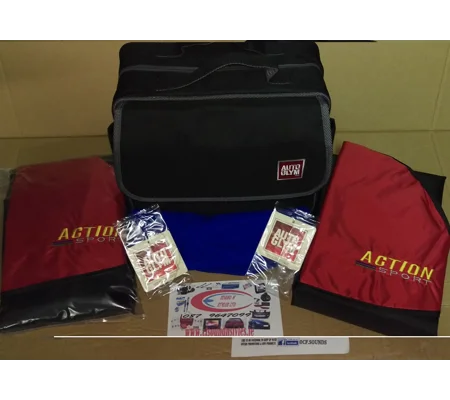 GIFT SET 1, 2 x Action Sport Seat Covers + Autoglym Full Valet Set