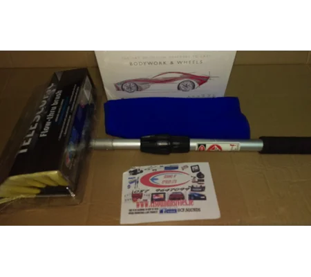 GIFT SET 4, Autoglym Bodywork & Wheels + Kent Extra Long Brush + Microfibre Cloth