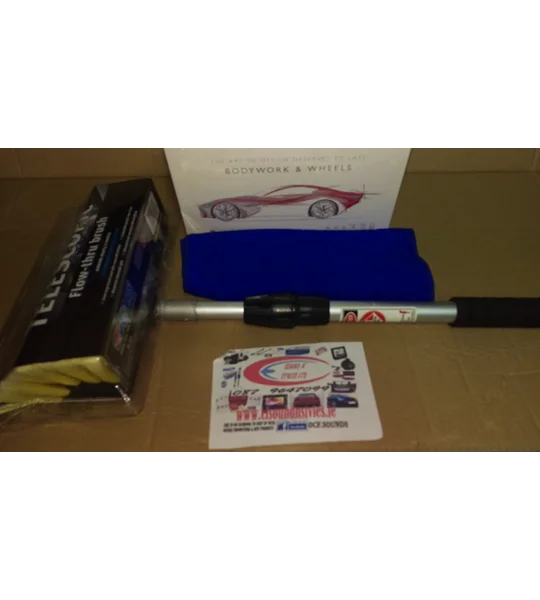 GIFT SET 4, Autoglym Bodywork & Wheels + Kent Extra Long Brush + Microfibre Cloth