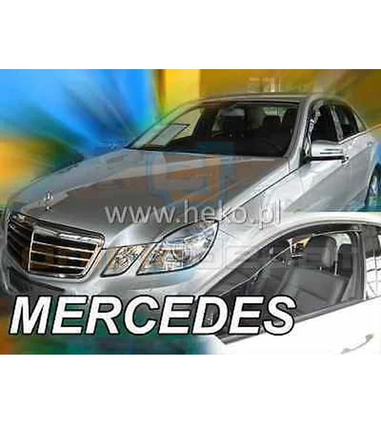 Mercedes E Class W212 Yrs 10-15 Brand New Heko 2 Piece Wind Deflectors