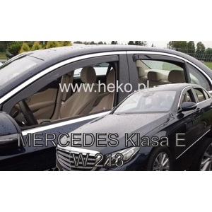 Mercedes E Class W213 Yrs 16- on Brand New Heko 4 Piece Wind Deflectors 23297