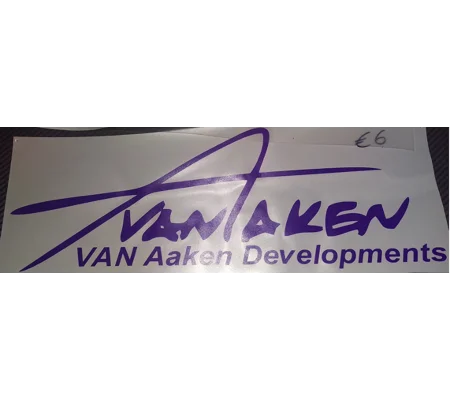 VANAKEN Vinyl Window Bodywork Car Sticker