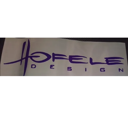 HOFELE DESIGN Vinyl Window Bodywork Car Sticker
