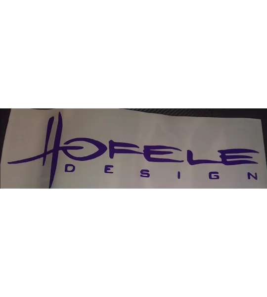 HOFELE DESIGN Vinyl Window Bodywork Car Sticker