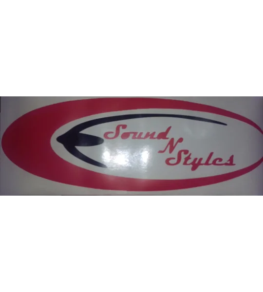 CF SOUND N STYLES Vinyl Window Bodywork Car Sticker