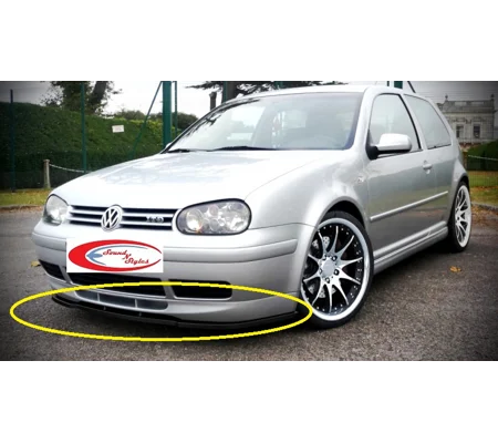 VW Golf MK 4 Yrs 98-04 Gloss Black Anniversary Bumper Splitter Lip