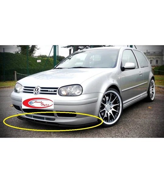 VW Golf MK 4 Yrs 98-04 Gloss Black Anniversary Bumper Splitter Lip
