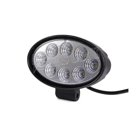 24 Watt Oval Eclipse 4.5 Inch LED High Power Cree Work Lamp Light, 12 & 24 Volt