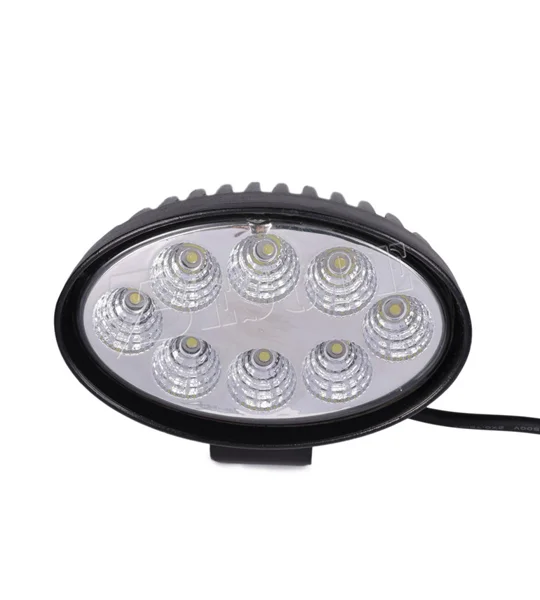 24 Watt Oval Eclipse 4.5 Inch LED High Power Cree Work Lamp Light, 12 & 24 Volt
