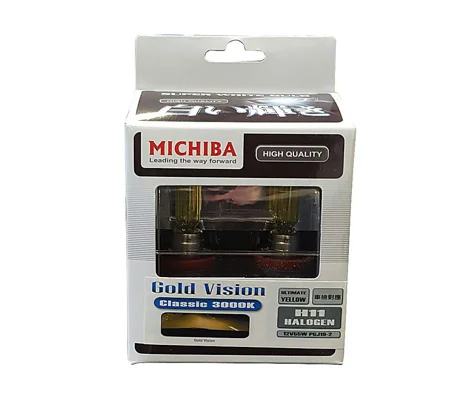 H11 JDM Michiba Yellow Bulbs Halogen