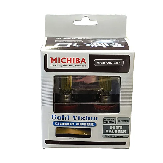 H11 JDM Michiba Yellow Bulbs Halogen