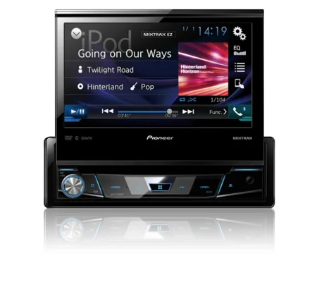PIONEER AVH-X7800BT 7" Flip-out Display, Bluetooth®, Siri® Eyes Free, Spotify®, and AppRadio One™