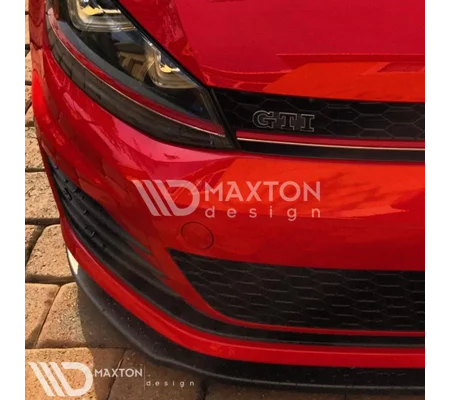 VW Golf MK7 VII Yrs 12- GTI Front Bumper Lip Splitter Spoiler