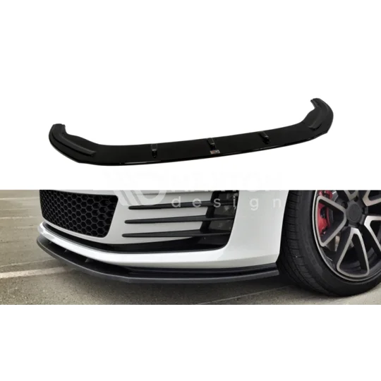 VW Golf MK 7 VII Yrs 12-17 Standard Front Bumper Lip Splitter Maxton
