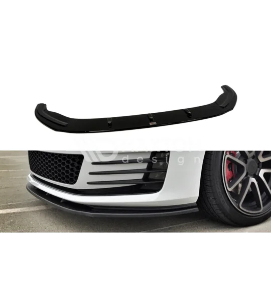 VW Golf MK 7 VII Yrs 12-17 Standard Front Bumper Lip Splitter Maxton