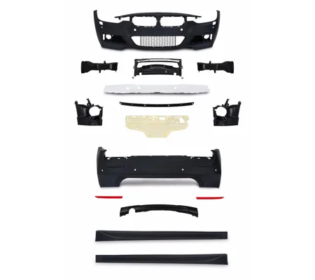BMW 3 series F30 Yrs 11- M Tec KIT Front & Rear Bumpers & Sideskirts Style Plastic