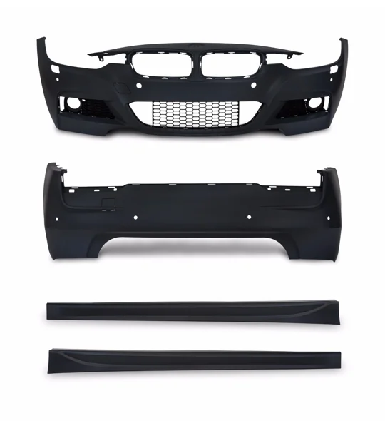 BMW 3 series F30 Yrs 11- M Tec KIT Front & Rear Bumpers & Sideskirts Style Plastic