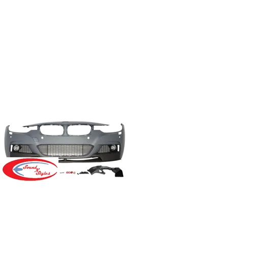 BMW 3 series F30 Yrs 11- M PERFORMANCE Front Bumper & M Performance Lip Plastic