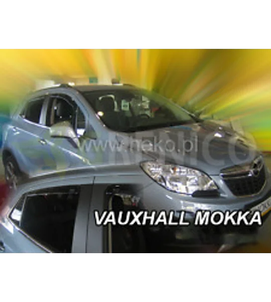 OPEL Mokka 5d Yrs 2012 on - Brand New 4 Piece Heko Wind Deflectors