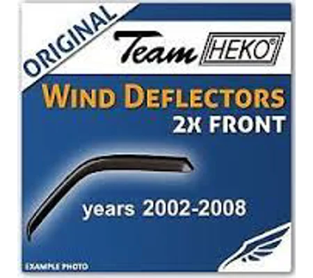 Citreon C4 3Drs Yrs 04-10 Brand New 2 Piece Heko Wind Deflectors