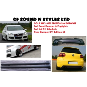 VW Golf MK5 V Yrs 04 - 08 GTI Edition 30  Full Bodykit Front Bumper Sideskirts & Rear