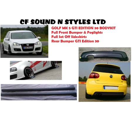 VW Golf MK5 V Yrs 04 - 08 GTI Edition 30 Full Bodykit Front Bumper Sideskirts & Rear