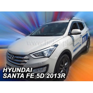 Hyundai Santa Fe Yrs 2012 - on 5drs New 4 Piece Heko Wind Deflectors 17279