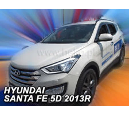 Hyundai Santa Fe Yrs 2012 - on 5drs New 4 Piece Heko Wind Deflectors 17279