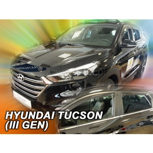 Hyundai Tucson III 2015 - on 5drs New 4 Piece Heko Wind Deflectors 17285